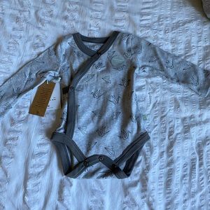 Finn and Emma long sleeve onesie